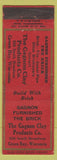 Matchbook Cover - Gagnon Blay Brick Green Bay WI