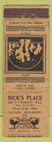 Matchbook Cover - Nick's Place St Paul MN? WEAR