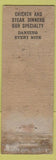 Matchbook Cover - The Depot Lake Josephine POOR STRIKER