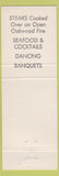 Matchbook Cover - Wild Bill's Cowboy Steaks Hubbard?
