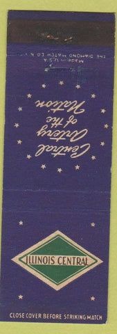 Matchbook Cover - Illinois Central Railroad