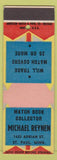 Matchbook Cover - Michael Reynen Match Collector ST Paul MN SAMPLE