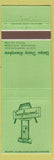 Matchbook Cover - Tangelwood Restaurant Milwaukee WI