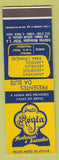 Matchbook Cover - Prata Regia Costumes Sao Paulo Brazil SAMPLE