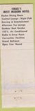 Matchbook Cover - Hotel Dan Telaviv Israel