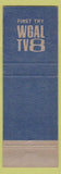 Matchbook Cover - WGAL TV 8