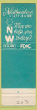Matchbook Cover - Northwestern State Bank Montevideo MN