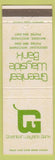 Matchbook Cover - Greenleaf Wayside Bank WI