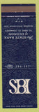 Matchbook Cover - State Bank of Hudson WI