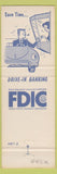 Matchbook Cover - State Bank of Hudson WI