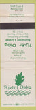 Matchbook Cover - River Oaks Restaurant Grand Island NY WEAR