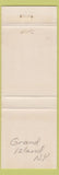 Matchbook Cover - River Oaks Restaurant Grand Island NY WEAR