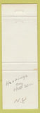 Matchbook Cover - Saint Andrews Golf Club Hastings on Hudson NY
