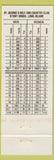 Matchbook Cover - St George's Golf Country Club Stony Brook LI NY