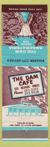Matchbook Cover - Boulder Dam Cafe Boulder City NV