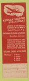 Matchbook Cover - Newark Airport Restaurant Bar Grill Newark NJ