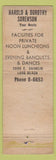 Matchbook Cover - Golf Club Hosue Long Beach CA WORN