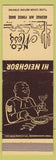 Matchbook Cover - NCO Mess George Air Force Base