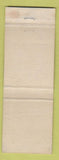 Matchbook Cover - Santa Fe Railroad CREASE