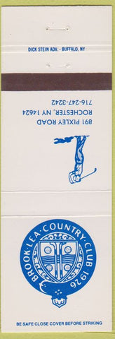 Matchbook Cover - Brook Lea Country Club Rochester NY