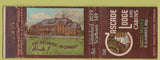 Matchbook Cover - Cascade Lodge Cabins Saco ME feature