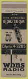 Matchbook Cover - WBNS Radio Columbus OH