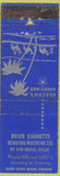 Matchbook Cover - Meier Cigarette Vending San Diego CA WORN