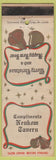 Matchbook Cover - Neukom Tavern Christmas NO TOWN