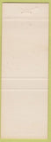 Matchbook Cover - Chinese Inn Restaurant Menlo Park CA orange