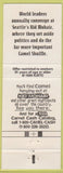 Matchbook Cover - Camel Cigarettes Kid Mohair Seattle WA