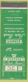 Matchbook Cover - Western State Bank Oshkosh WI