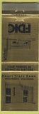 Matchbook Cover - Kraft State Bank Menomonie WI