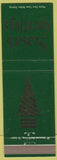 Matchbook Cover - Warmuth's Restaurant Boston MA Christmas