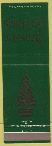 Matchbook Cover - Warmuth's Restaurant Boston MA Christmas