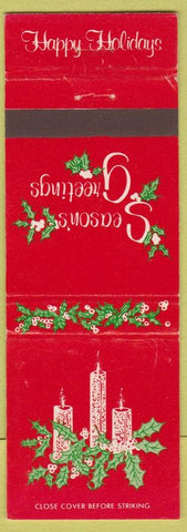 Matchbook Cover - Willow Glen Inn San Jose CA Christmas