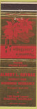 Matchbook Cover - Albert Raynak Woodmen Insurance Standish MI Christmas