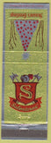 Matchbook Cover - Salvatores' Anaheim Downey Paramount CA Christmas