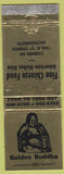 Matchbook Cover - Golden Buddha Chinse Food Sacramento CA