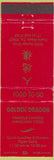 Matchbook Cover - Golden Dragon Chinese Food Costa Mesa CA