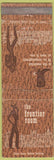 Matchbook Cover - The Frontier Room St Louis MO Montclair Hotel WEAR