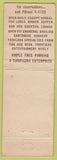 Matchbook Cover - The Frontier Room St Louis MO Montclair Hotel WEAR