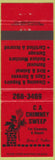 Matchbook Cover - CA Chimney Sweep
