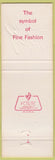 Matchbook Cover - The Galleria Isabell Gerhart Houston TX WEAR
