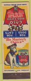 Matchbook Cover - Calo Dog Food Samoyede