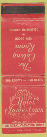 Matchbook Cover - Hotel Jamestown NY WEAR