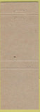 Matchbook Cover - The Del Restaurant girlie Saskatoon SK