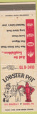 Matchbook Cover - Lobster Pot Wawa PA