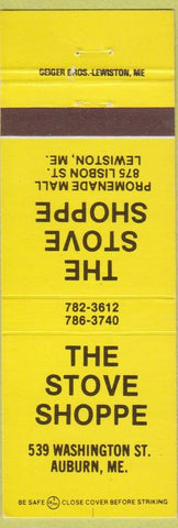 Matchbook Cover - Stove Shoppe Auburn ME Lewiston