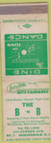 Matchbook Cover - BNB Club Hughesdale RI WEAR