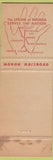 Matchbook Cover - Monon Railroad Hoosier Line